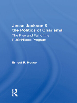 cover image of Jesse Jackson & the Politics of Charisma